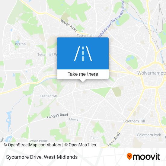 Sycamore Drive map