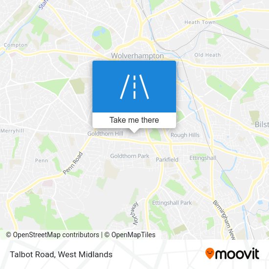 Talbot Road map