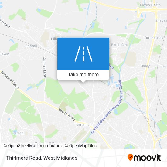 Thirlmere Road map