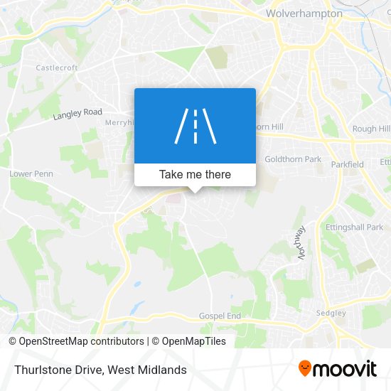 Thurlstone Drive map