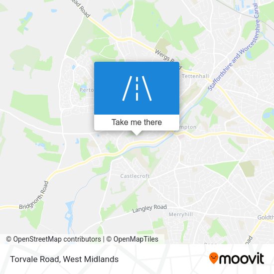 Torvale Road map