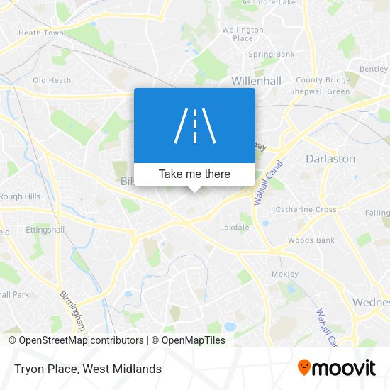 Tryon Place map