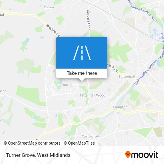 Turner Grove map