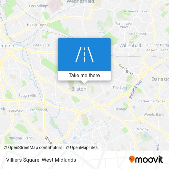 Villiers Square map