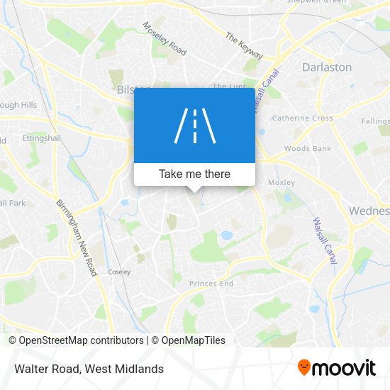 Walter Road map