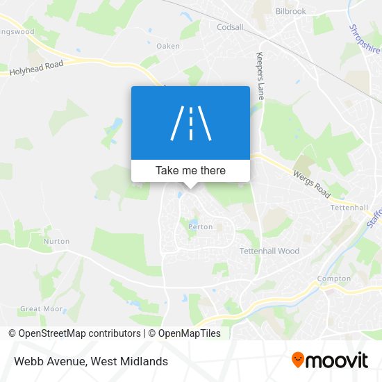 Webb Avenue map