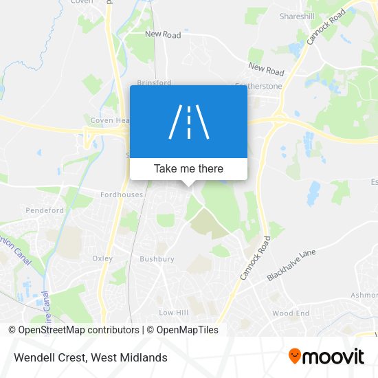 Wendell Crest map