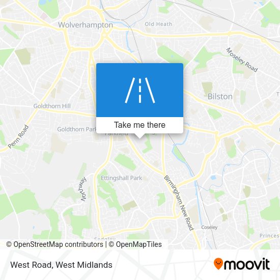 West Road map