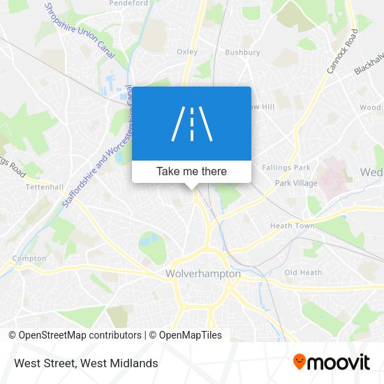 West Street map