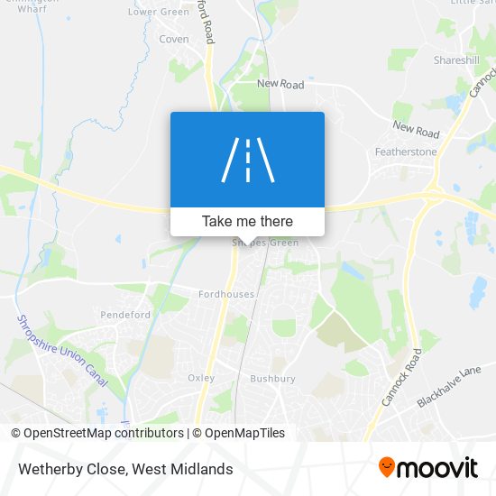Wetherby Close map