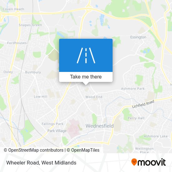 Wheeler Road map