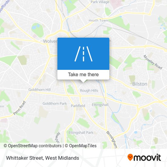 Whittaker Street map
