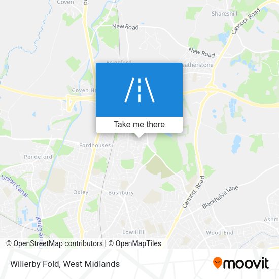 Willerby Fold map