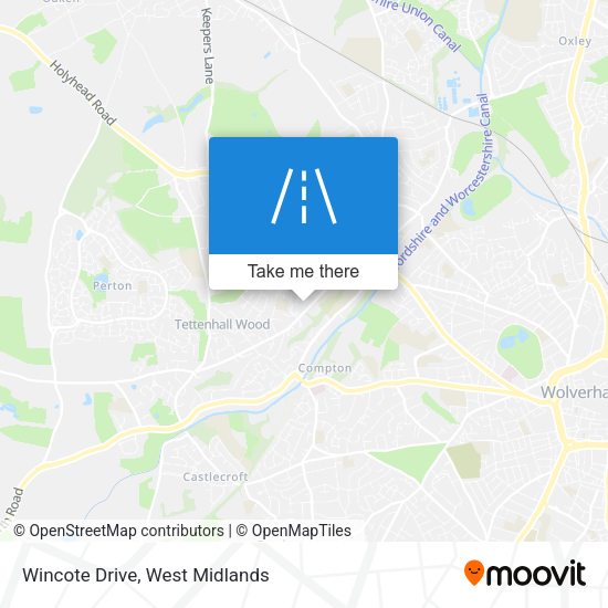 Wincote Drive map