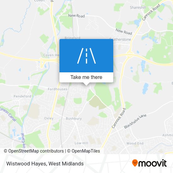 Wistwood Hayes map