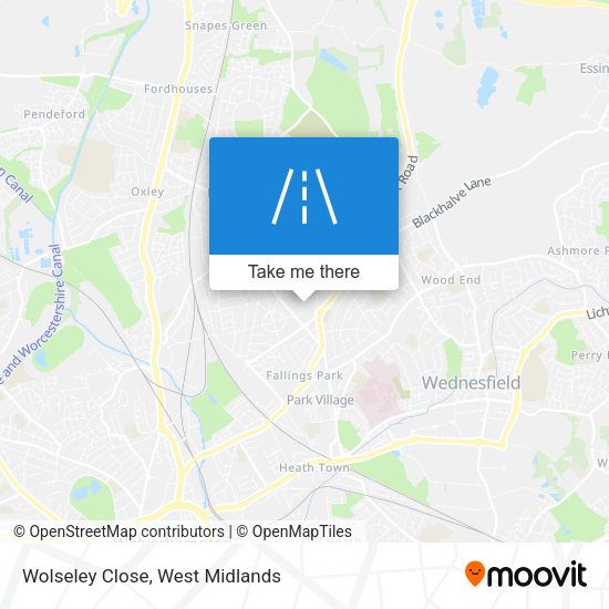 Wolseley Close map