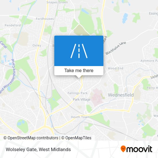 Wolseley Gate map