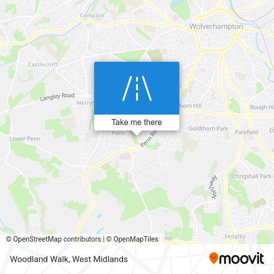 Woodland Walk map