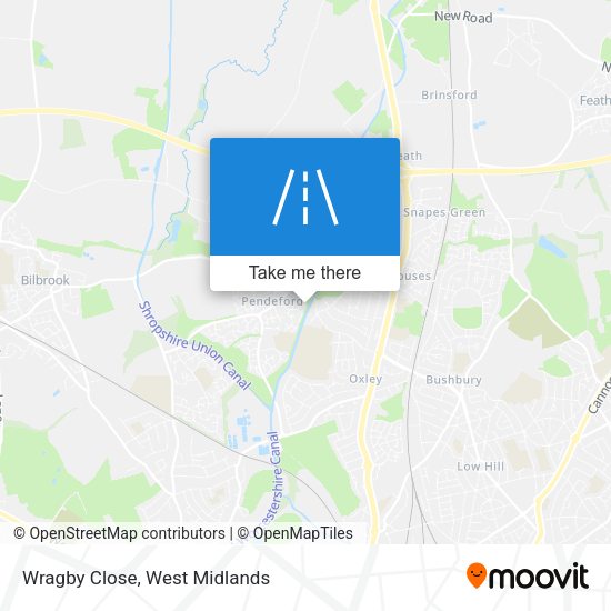 Wragby Close map