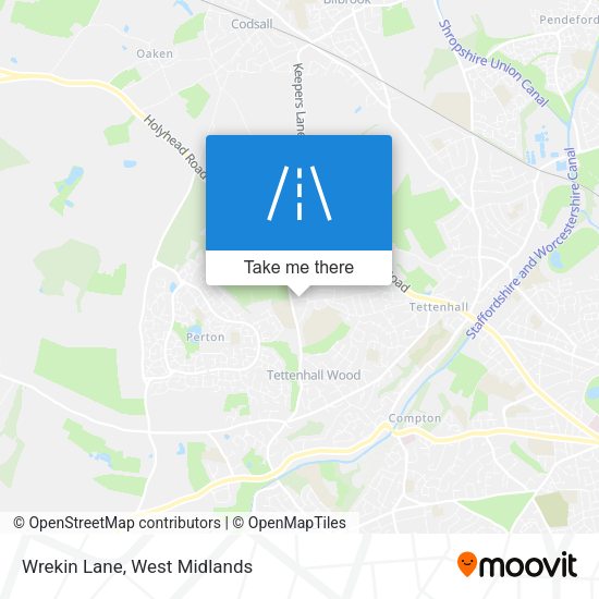 Wrekin Lane map