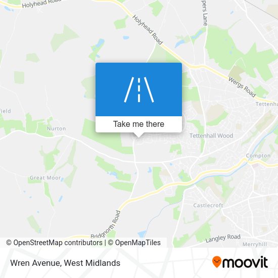 Wren Avenue map