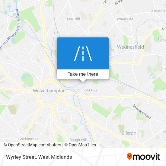 Wyrley Street map