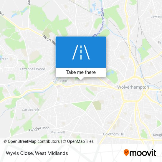 Wyvis Close map