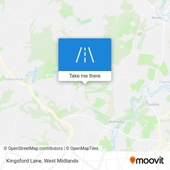 Kingsford Lane map