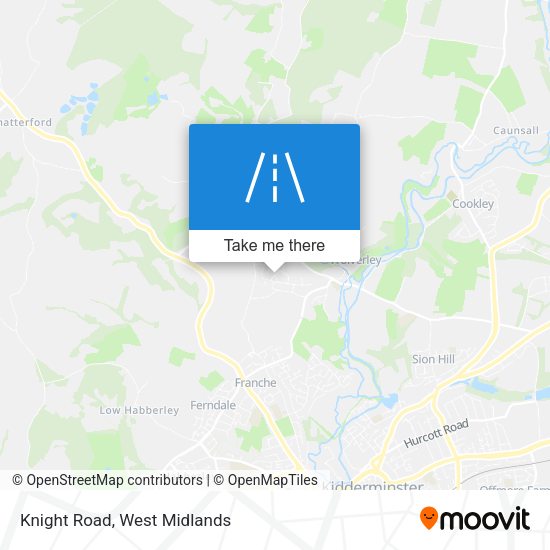 Knight Road map