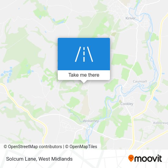 Solcum Lane map