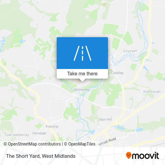 The Short Yard map