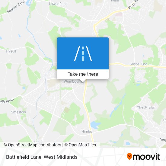 Battlefield Lane map