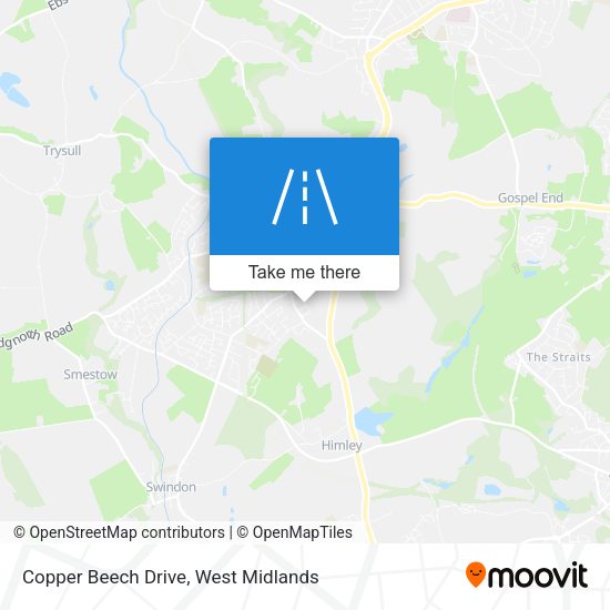 Copper Beech Drive map