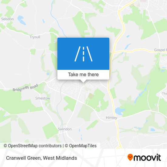 Cranwell Green map