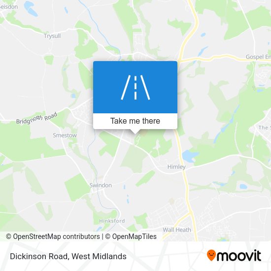 Dickinson Road map