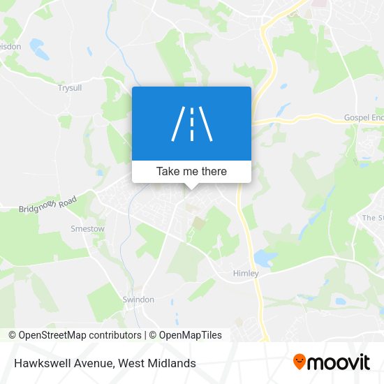 Hawkswell Avenue map