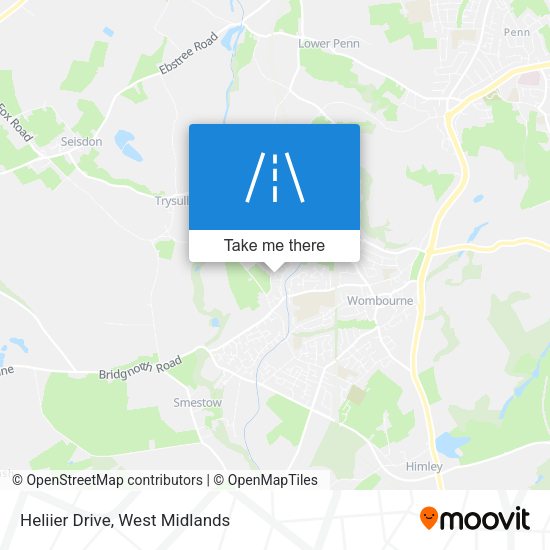 Heliier Drive map