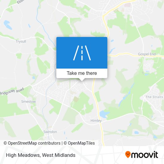 High Meadows map