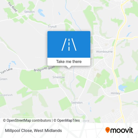 Millpool Close map
