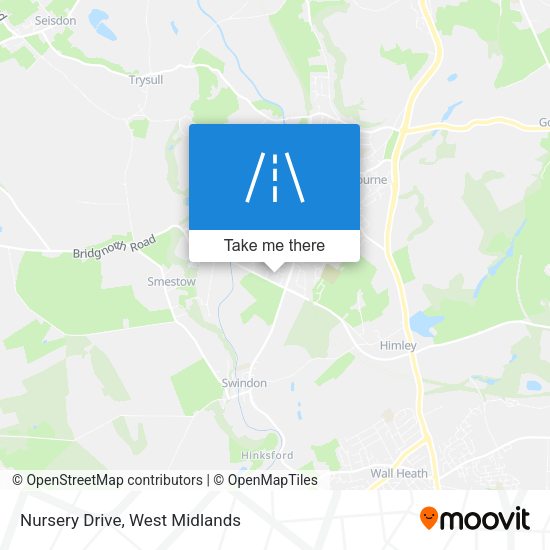 Nursery Drive map