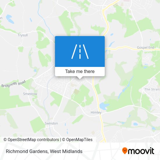 Richmond Gardens map