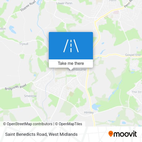 Saint Benedicts Road map