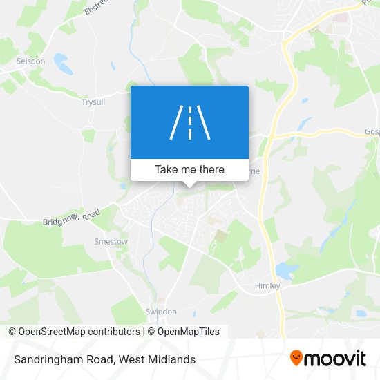 Sandringham Road map