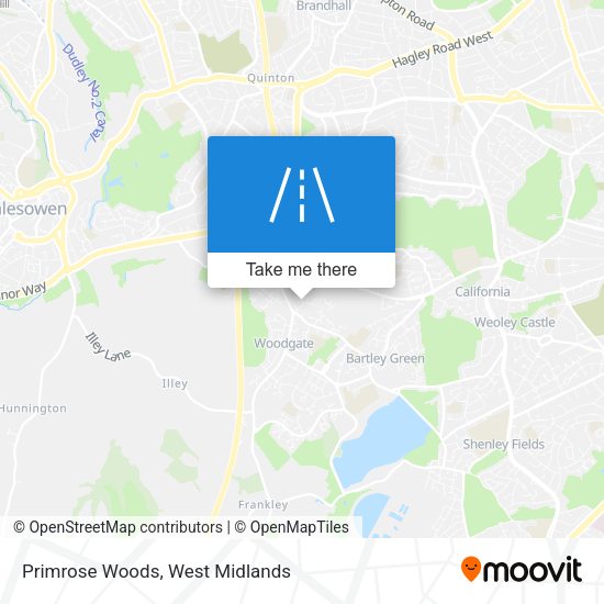 Primrose Woods map