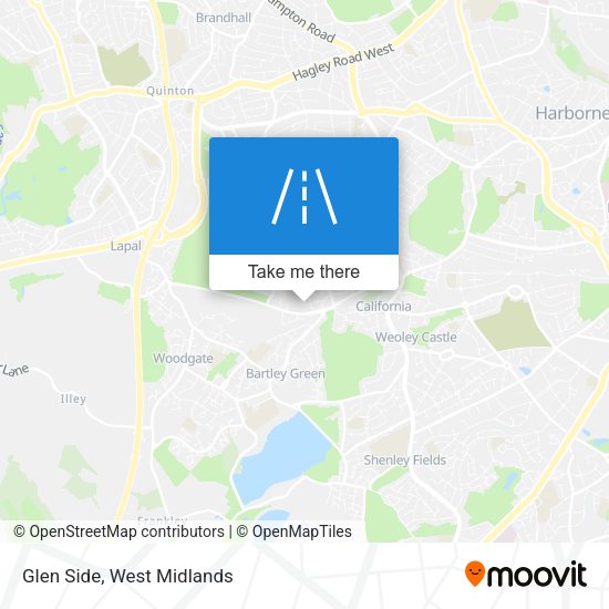 Glen Side map