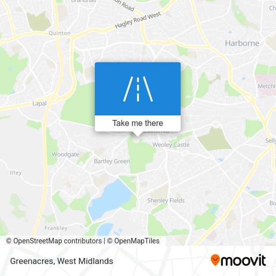 Greenacres map