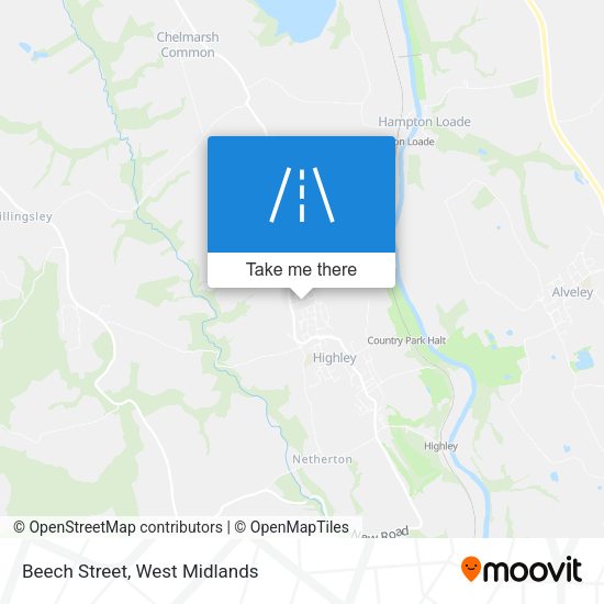 Beech Street map
