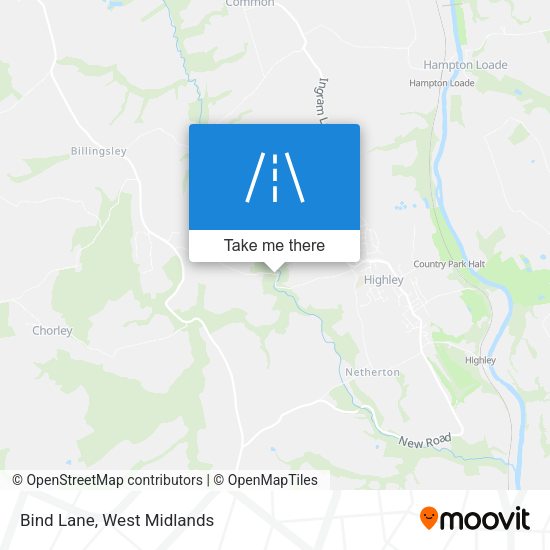 Bind Lane map