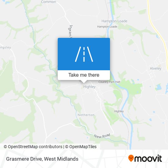 Grasmere Drive map