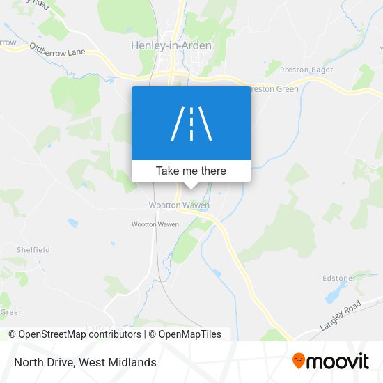 North Drive map